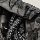 50 ft Garden Expandable Hoses - New Upgrated 2026 Flexible Water Hose - Kink-less Car Wash Pipes with Solid Brass Connector, Leakproof Lightweight Expanding Hoses for Yard,Outdoor (blackgrey)