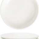 4pcs White Ceramic Seasoning Dishes Dipping Bowls -4.5inch
