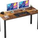 Need 54.3 Inch Large Computer Desk, Modern Simple Style Desk for Home Office, Basic Writing Table for Study Student, Vintage
