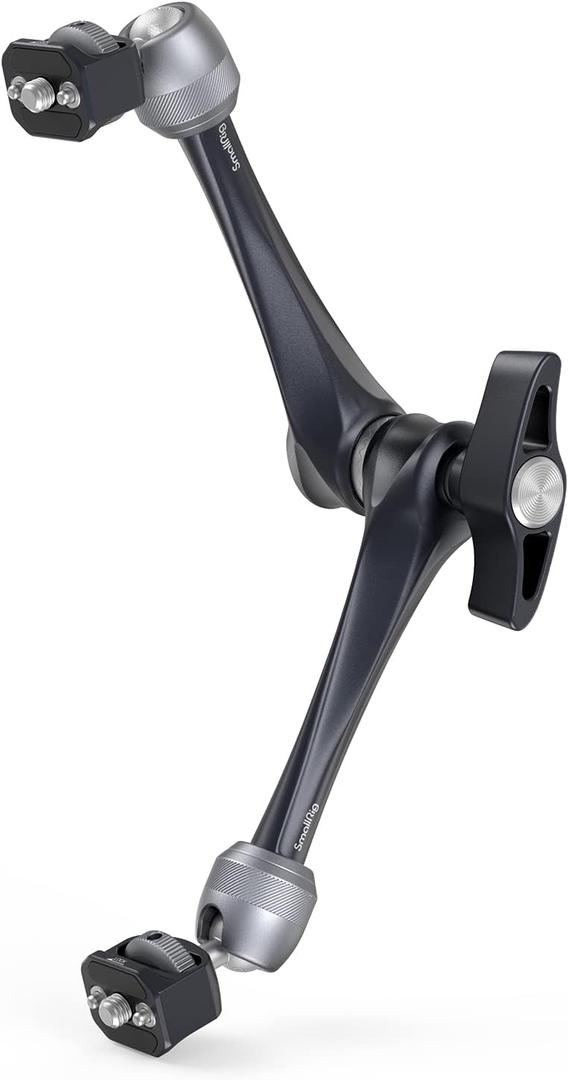 SMALLRIG Rosette Magic Arm 11 Inch with Ball Head, 1/4"-20 Screws, and Anti-Twist Pins, for Cameras/iPads/Monitors/LED Lights/Smartphones/Action Cameras, Max Load Capacity 3kg