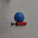 CIZEBO 4 inch Therapy Ball for Release Hip Flexors, Pain Relief for Lower Back Thigh Muscles, Small Exercise Ball for Physical Therapy, Blue