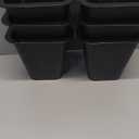 ANNKUT 6 Inch Heavy Duty Bed Risers, Furniture Risers for Desk, Chair, Table or Sofa, Couch Lift Risers, Supports up to 2200 lbs per Leg(6 Pack Black)