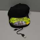 LED Hat Light - POWERCAP Baseball Cap with Light Built in - LED Cap Visor Light with Bright Headlight and IPX4 Rating