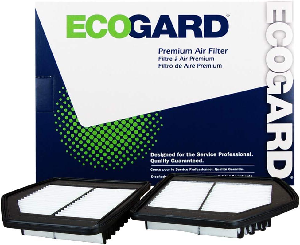 ECOGARD XA10629 Premium Engine Air Filter Fits 2018-2020 Genesis G80, 2017-2022 G90, 2015-2016 Hyundai Genesis, 2019-2020 Kia K900, Left and Right