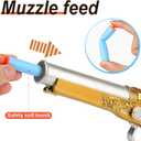 Toy Pirate Foam Blaster for Kids with Soft Foam Darts 20pcs Themed Pirate Buccaneer Costume Accessory for Boys 3 Years Old and Up