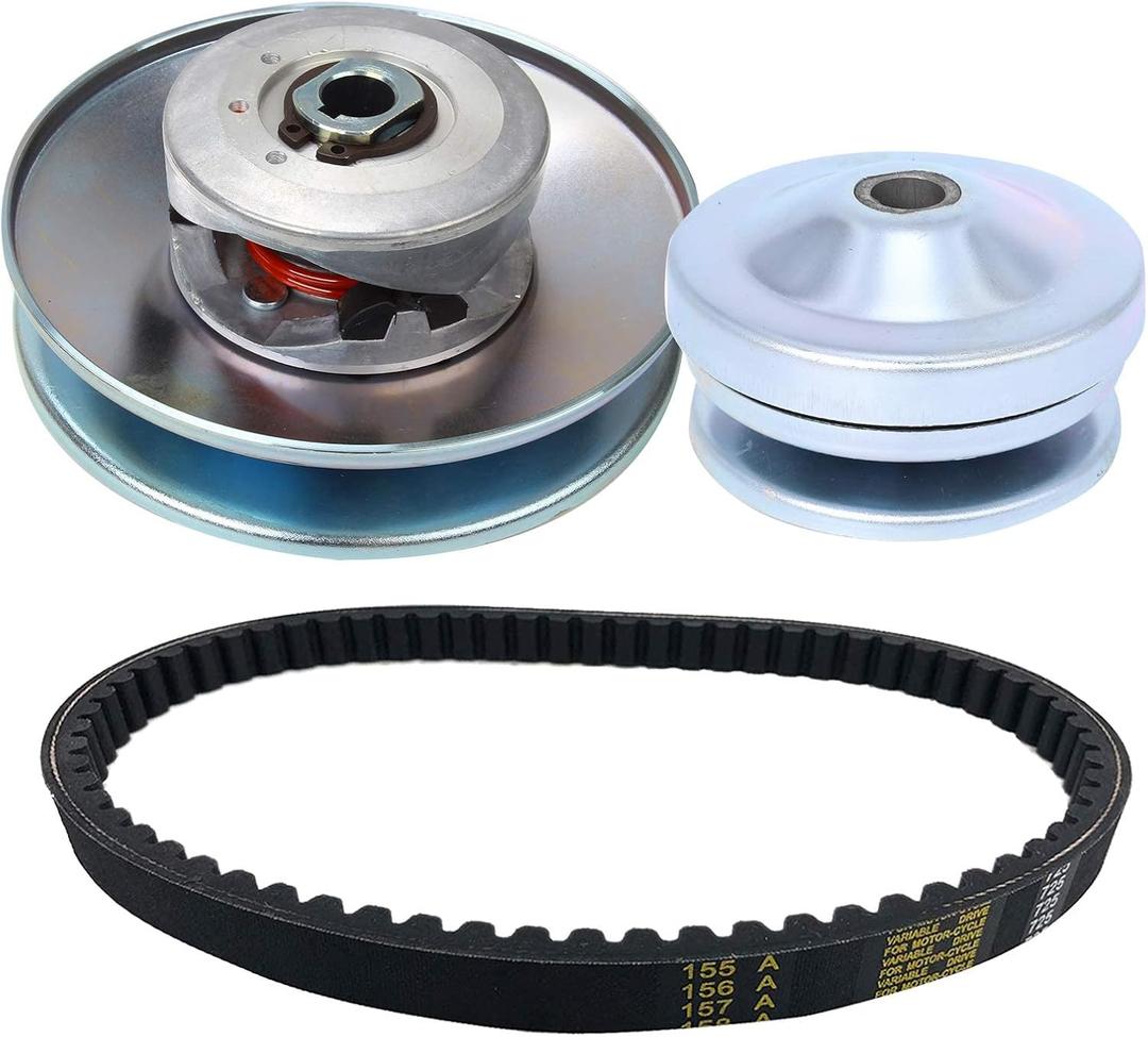 30 Series Bore GO Kart CVT Torque Converter 3/4" Bore 6" Diameter Driven Asymmetric Go Kart Mini Bike + 5/8'' Driven Clutch Comet Kit + 725 Belt