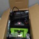 Electric Wood Chipper & Mulcher  15A Powerful Garden Shredder for Branches, Leaves & Yard Waste  Compact, Quiet & Easy to Use with Collection Bag