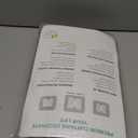 Joydeco Blackout Curtains 96 Inches Long 2 Panels Burg, Room Darkening Curtains for Bedroom, 100% Black Out Textured Thermal Drapes Privacy Protection 2 Panels Set (W52 x L96 Inch, Linen)