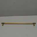 khtumeware 1 Pack 18 Inch(457mm) Soild Knurled Appliance Pulls Antique Champagne Bronze Cabinet Pulls Drawer Pulls Kitchen Hardware Kitchen Handles for Cabinets Cupboard Handles