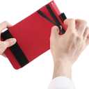 7 x Leather Golf Scorecard Holder - Yardage Book Cover Golf Stat Tracker Sheet - Premium Golf Leather Scorecard - Golf Score Book - Large Size 7.6x4.5IN