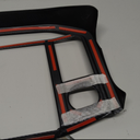 (NOT fit XL Style) Center Console Dash Navigation Panel Trim Auto Interior Accessories for Ford F150 F-150 2021 2022 Carbon Fiber