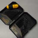 ELEAD 31-Piece Hex Key Set - Allen Wrench Set, SAE and Metric Allen Keys MM(0.7mm-10mm) SAE(0.028"-3/ 8) Heat-Treated, Torque Handle, High Leverage, Long & Short Keys, Easy Organization