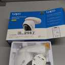 Tapo 4K 8MP Wired Pan/Tilt Outdoor Security Camera, Free Person/Vehicle Detect & 360 View, Color Night, Local AI, SD/Cloud Storage, Works w/Alexa & Google Assistant, 2.4 GHz WiFi C560WS