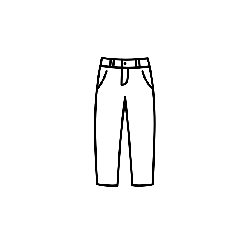 Black Pants, Size S