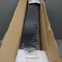 Premium Solid Wood Display Case, 22" x 28", Plexiglass Front, Linen Background, Black Finish