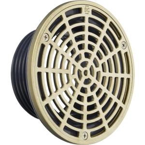 Soux Chief 832-4HNR Finish Line Adjustable Floor Drain Schlage 40 Hub Connection, 6 1/2"