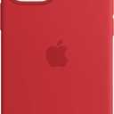 Apple iPhone 12 and iPhone 12 Pro Silicone Case with Magsafe - (Product) RED