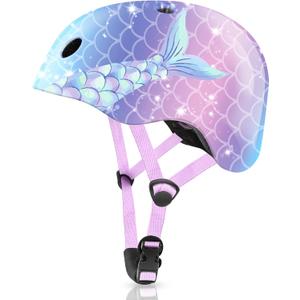 Vvinca Toddler Bike Helmet to Children 1/2/3/4/5/6/7/8 Years Old, Kids Helmets Ages 3-5/5-8, Helmets for Youth Boys and Girls