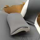 Reading Pillow for Sitting in Bed, 22”H Back Pillow for Sitting Up,Lumbar Rest & Neck Support Bed Pillows,Backrest Bed Chair with Arms for Reclining,Gaming,Resting,Watching TV in Couch or Floor