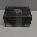 Electric Whiskey Smoker Kit, CHERRYQUEEN Old Fashioned Smoker Kit, Builtin Lighter & Ambient Light, 4 Reusable Ice Cubes 6 Wood Chips, Gifts for Men Dad Husband Whiskey Lovers (Birthday/Christmas)