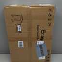 Small Standing Desk with Wheels, Portable Treadmill Desk, Rolling Desk Adjustable Height for Laptop, Mobile Standing Table for Walking Pad, Bedside Table (Black)