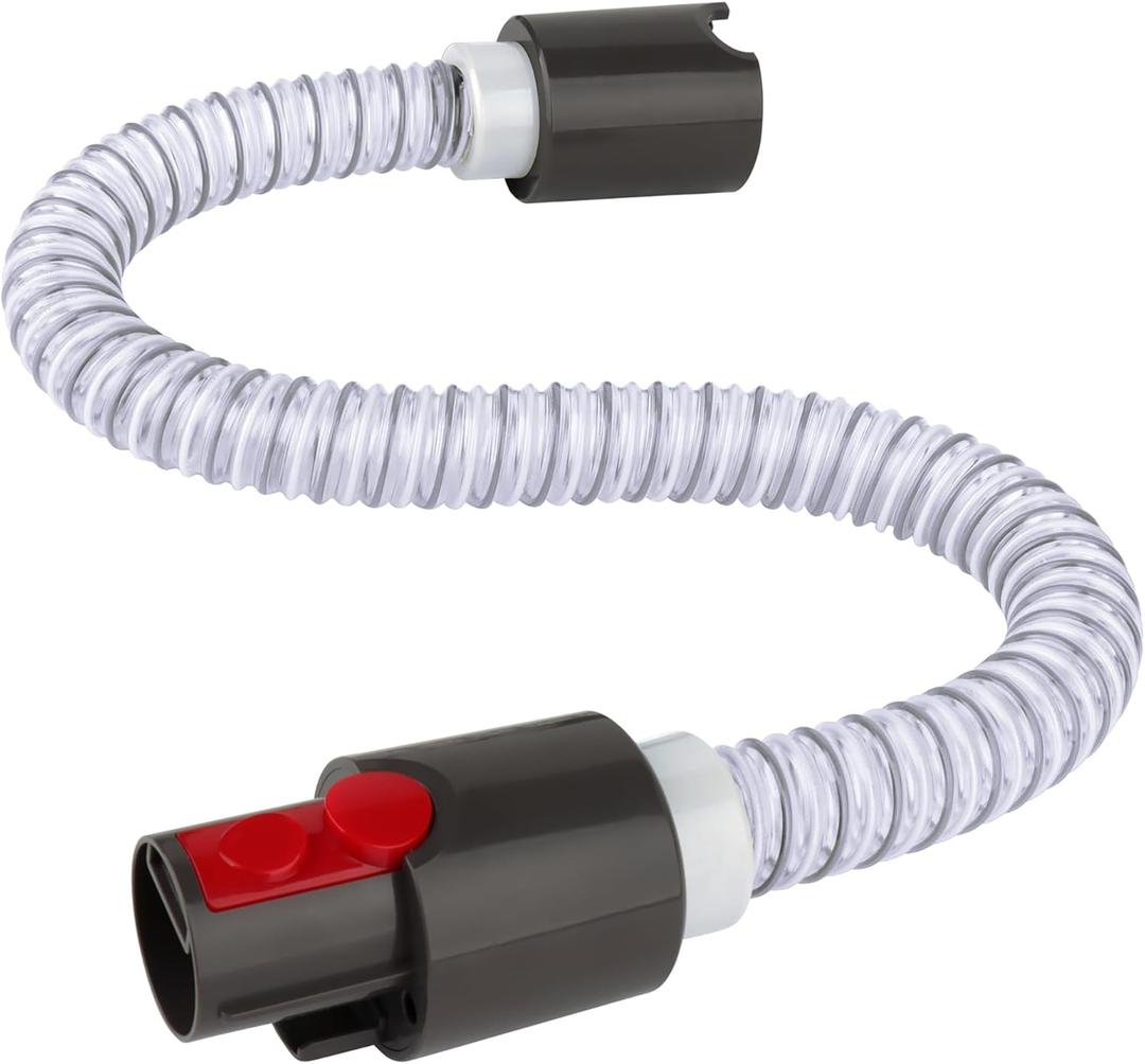 Powered Flexible Hose for Dyson Vacuum Cleaner - Compatible with Dyson Gen5,V15,V11,V10,V8,V7,Works with All Motorized & Non-Motorized Attachments Tools - Electrified Hose with Power 24.8 Inches