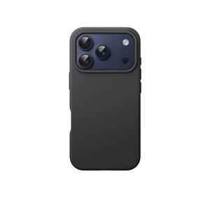 JETech Liquid Silicone Case for iPhone 17 Pro Max 6.9-Inch, Silky Soft Touch Full-Body Protection, Anti-Scratch Shockproof Phone Cover with Microfiber Lining (Black)