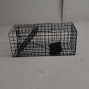 Live Squirrel Trap Heavy Duty Humane Animal Cage Trap - 17 x 7 x 7 (Black)