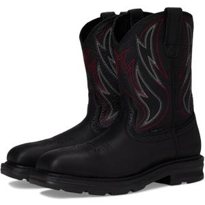 Ariat Men's Sierra Shock Shield Steel Toe Work Boot (Black), 9.5W