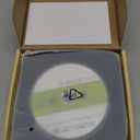 CD Player Bluetooth Desktop CD Player with Speakers for Home Portable Music CD Players with RC, LED Display, FM Radio, Timer, Support Headphone/USB/TF/AUX Playback (Black)