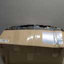 Dog Beds Large Sized Dog, Flat Pet Beds with Removable Washable Cover, Pet Mat Cute Pet Crate Bed Thick Shredded Chopped Crate Foam & Anti Slip Bottom for Indoor, 35"x23"x4" Cream