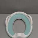 Jool Baby Potty Training Seat for Boys and Girls With Handles, Fits Round & Oval Toilets, Non-Slip with Splash Guard, Includes Free Storage Hook (Aqua)