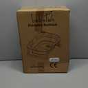 BEBELEH Collapsible Baby Bathtub with Thermometer  Bathtub + Baby tub Sling + Newborn Sling  Baby Bathtub Newborn to Toddler 0-24 Months  The Ultimate Baby Bath Tub! (with Thermometer,Gray)