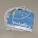 SinLoon UL-LP Certification T5 T8 LED Lamp Connecting Wire for Ceiling Lights - Daylight Integrated Tube Cable Linkable Cords for Lamp Holder Socket Fittings (9.8FT/3M, 4-Pack)