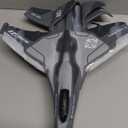 Plane 2.4GHz 4 Channel 6-axis Gyro Stabilizer RTF Glider Aircraft Plane Jet Fighter Toys,Easy to Fly Chritsmas Gift Fighter Aircraft for Adults Kids Beginners Boys,2 Battery