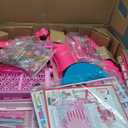 Barbie Dreamhouse, Pool Party Doll House with 75+ Pieces and 3-Story Slide, House Playset, Pet Elevator and Puppy Play Areas