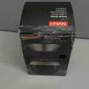 Bodum 34oz Pour Over Coffee Maker, High-Heat Borosilicate Glass with Reusable Stainless Steel Filter and Black Band Grip - Made in Portugal