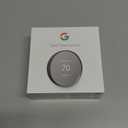 Google Nest Thermostat - Smart Thermostat for Home - Programmable Wifi Thermostat - Charcoal