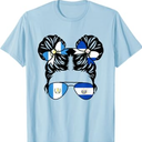 Half Guatemalan Half Salvadoran Girl Guatemala Kids Heritage T-Shirt