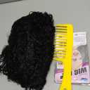 Short Curly Wigs for Black Women Human Hair Afro Natural Curly Wig Brazilian Virgin Pixie Cut Wig Human Hair With Bangs 150% Density None Lace Front Bob Wigs 1B Color (Big Curly)