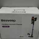 Cordless Vacuum Cleaner 55Kpa/650W/70Mins,1.8L Self Standing Stick Vacuum,Upgraded Vacuum Cordless with Hurricane Mode,Touch Screen,Anti-Tangle Wireless Vacuum,Vacuum Cleaners for Home/Pet Hair/Carpet (Purple)