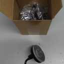 OUTXE Wreath Hanger for Front Door, Upgraded Suction Cup Reef Hook for Glass Window/Over Door, Christmas/Thanksgiving/Halloween/July 4th/Easter/Valentine/Spring/Summer/Fall (Black, 4-Pack)