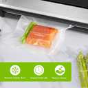 Bonsenkitchen 8 x 150 Vacuum Sealer Bags Rolls with Cutter for Food Storage, Commercial Grade, BPA Free, Great for Meal Prep and Sous Vide Cooking