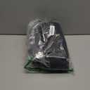 MIER Foldable Duffle Bag with Shoe Compartment 50L Travel Duffel Bags for Men Women Packable Overnight Bag for Camping Gym Weekender, Black