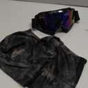 Motorcycle Dirt Bike Goggles Windproof Dustproof ATV Racing Ski Goggles Protective Safety Glasses with Balaclava Mask