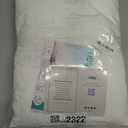 Nestl 2 Pack Toddler Pillow for Sleeping 13 x 18, Small Kids Pillow for Travel, Car, School, Nap, & Toddler Bed, Machine Washable Soft Cotton Child 2 Year Old and Up - White