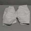 Horbaunal 2 Pack Crib Skirt & Crib Bed Sheet Set, White Crib Bed Skirt 28" x 52" with 14" Drop Dust Ruffle, Soft Microfiber Toddler Bedskirt Nursery Bedding Skirt for Baby Girls and Boys