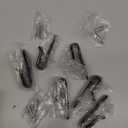 Horizontal Snowboard Wall Mount Clips - Snowboard Wall Rack Storage and Display for Room, Garage (black 6 pcs)