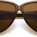 Trendy Oversized Sunglasses for Women Retro Big Chunky Square Butterfly Sun Glasses Shades UV Protection