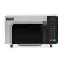 Amana RMS10TSA 1000 Watt Heavy-Duty Countertop Commercial Microwave Oven with Push Button Controls for Restaurant Buffet Catering | 0.8 Cu. Ft, 20"W x 16-1/2"D x 12-1/4"H, Stainless Steel, 120v, NSF